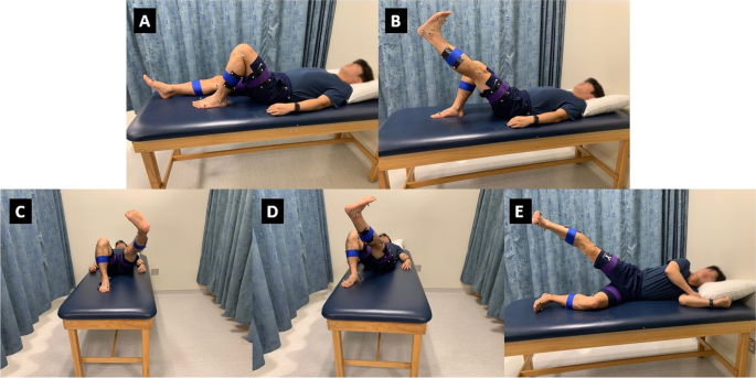 Early post-op exercises: ankle pumps, quad sets, knee bending